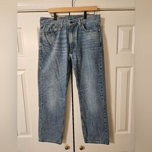 Levi's Men's 505,  Straight Blue Jeans